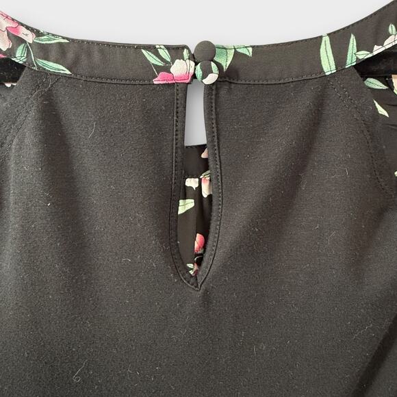 Torrid Georgette with knit back floral print tank top size 3/3X - Picture 6 of 9